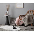 Modern Polyester Shaggy Faux Fur Rug